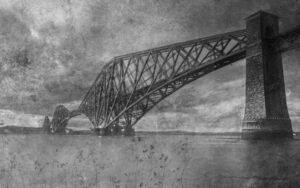 A beautiful images of Scotland titled "Forth Bridge". In limited edition. Print on high-quality paper.