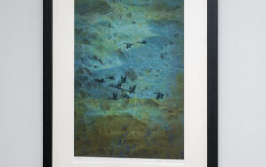 Home decor photography "Fragility" in wooden frame